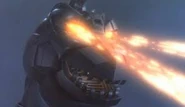 MechaGodzilla Two firing Laser Canons