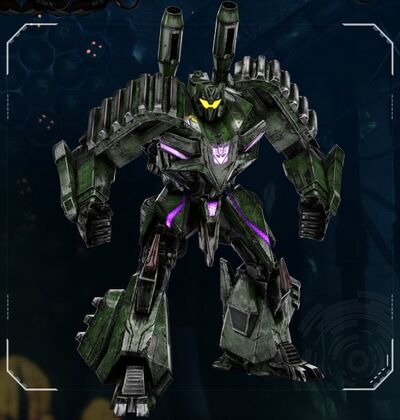 Weapons expert for the Combaticons.