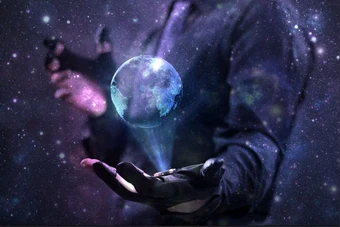 Conquesting worlds, one of his favorite hobbies