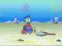 Krabs and Plankton as kids