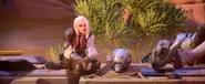 Ashe, bound with B.O.B. dismantled, after McCree/Cassidy betrayed her.