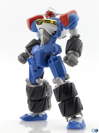 Super Robot Chogokin Gear Fighter Dendoh (PVC Figure) [Toy] (japan