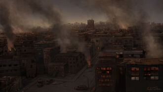Burning city by rafaldorsz-d5h3rjo