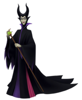 Maleficent as she appeared in the Kingdom Hearts series