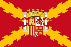 Republic of spain flag 1814 1820 by kike 92-d9dn1a6