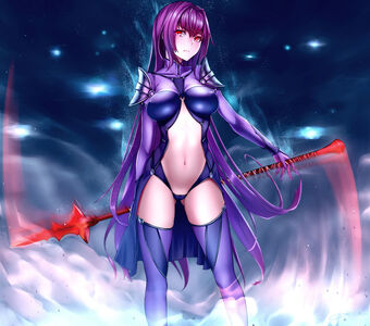 Scathach fate grand order and fate series drawn by shijiu adamhutt sample-88468be60f5cb15b2cb96207dda42f12