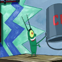 spongebob chum bucket hat