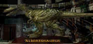 Jurassic Park Warpath Albertosaurus