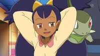 "What A Kid" Iris teasing Ash