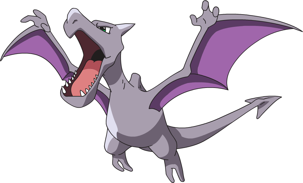 Aerodactyl, Animated Character Database