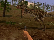 Jurassic Park Trespasser Albertosaurus