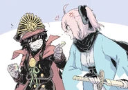 "Oda Nobunaga and Okita Souji"