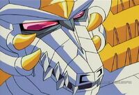 Galvatron dragon face