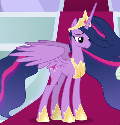 my little pony princess twilight sparkle flying