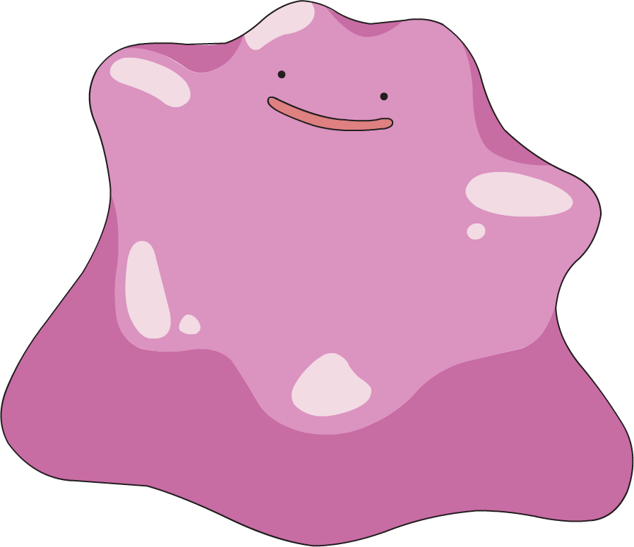 Shiny Ditto Pokemon Quest Ditto, HD Png Download - kindpng