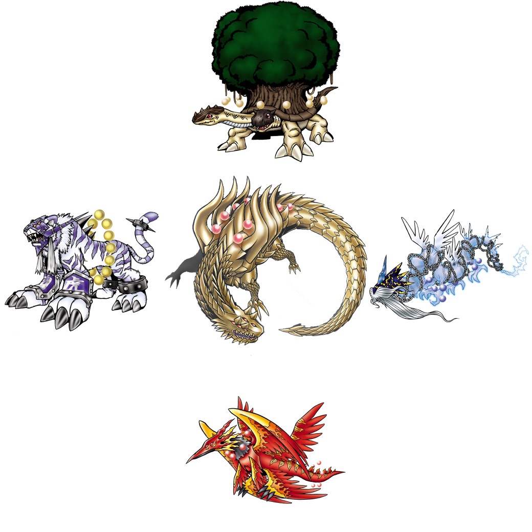 Four Holy Beasts Area - Digimon Masters Online Wiki - DMO Wiki