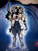 Sheep Fangire. It moves at superspeeds and uses a gun to shoot energy bullets.