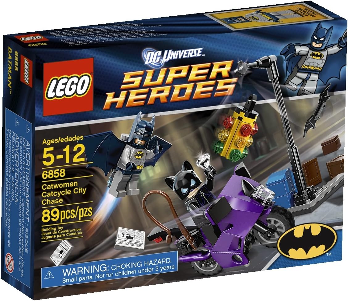 6858 Catwoman Catcycle City Chase LEGO DC Wiki Fandom