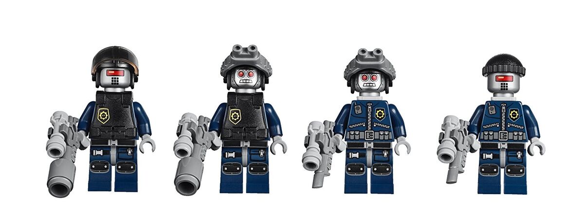 Lego robot sale police