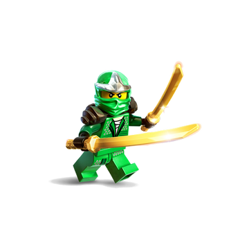 Ninjago lego green ninja on sale