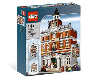 Lego fire hall sales