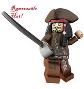 Jack Sparrow (Removeable Hat)