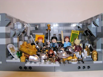 harry potter lego gringotts