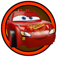 Lightning McQueen Character Icon