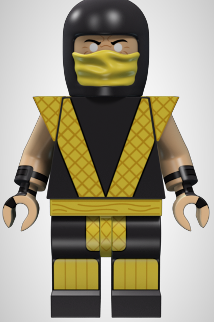 Mortal kombat discount scorpion lego