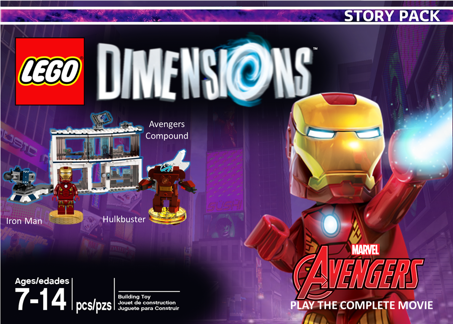 ley Dinámica al límite Marvel Avengers Story Pack | LEGO Dimensions Customs Community | Fandom