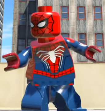 SPIDERMAN PS4 Game Custom Printed on Lego Minifigure! Marvel