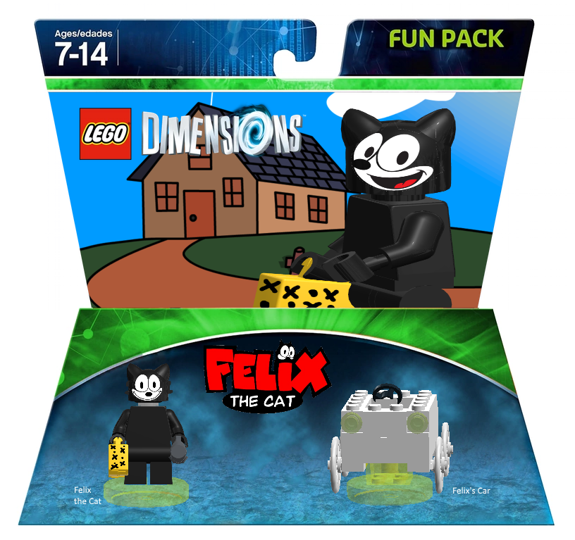 Felix the Cat Fun Pack Wikiboy10 LEGO Dimensions Customs