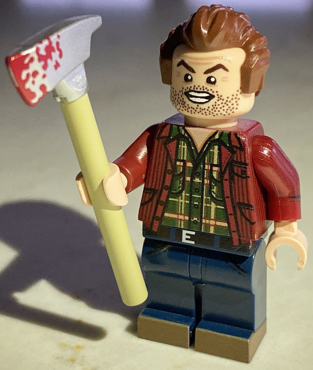 Lego figurine Custom Jack Torrance The Shining 