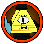 Bill Cipher Character Icon