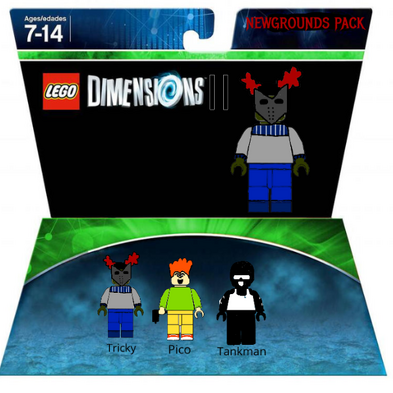 Lego Dimensions 2 Newgrounds Pack Series 1 ThePlushieKing12 LEGO Dimensions Customs Community Fandom