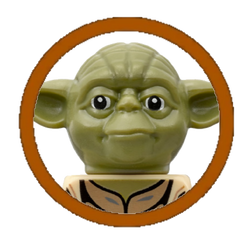 Lego yoda character icon 2025