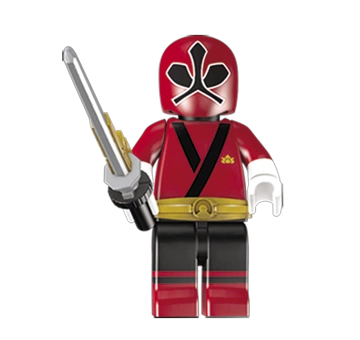 red ranger lego