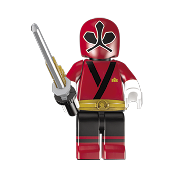 Red power 2025 ranger lego