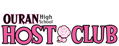 Hosting school. Ouran High School host Club надпись. Ouran High School host Club. Ouran host Club logo. Ouran High School обои.