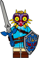 Link wearing Majora's Mask