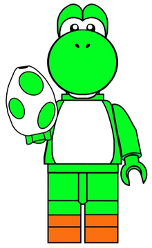 Lego sales nintendo yoshi