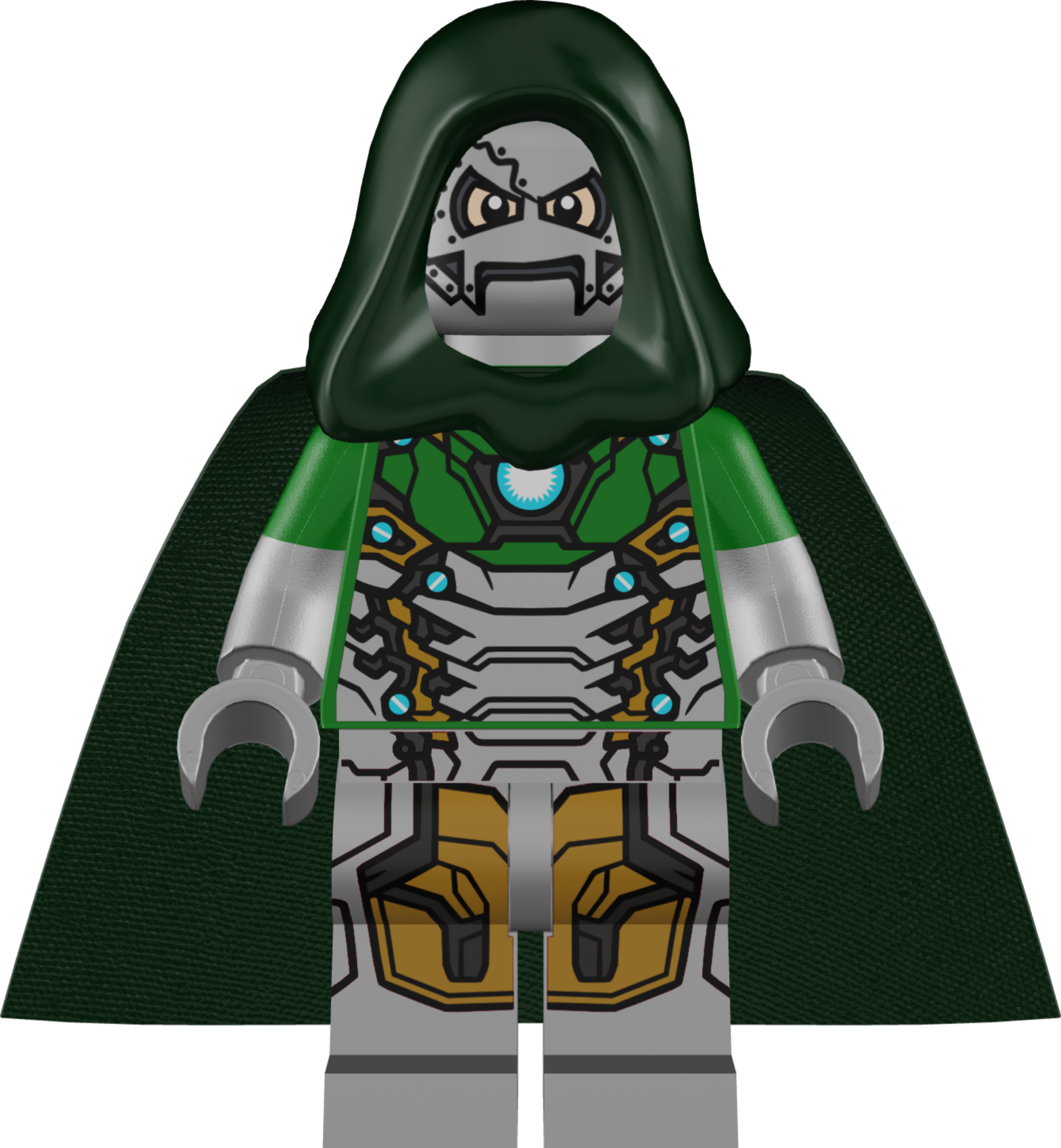 Doctor Doom MLMU CJDM1999 LEGO Dimensions Customs Community Fandom