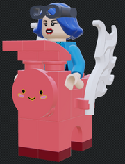 Ramona driving the Bonus Piggy Bank.png