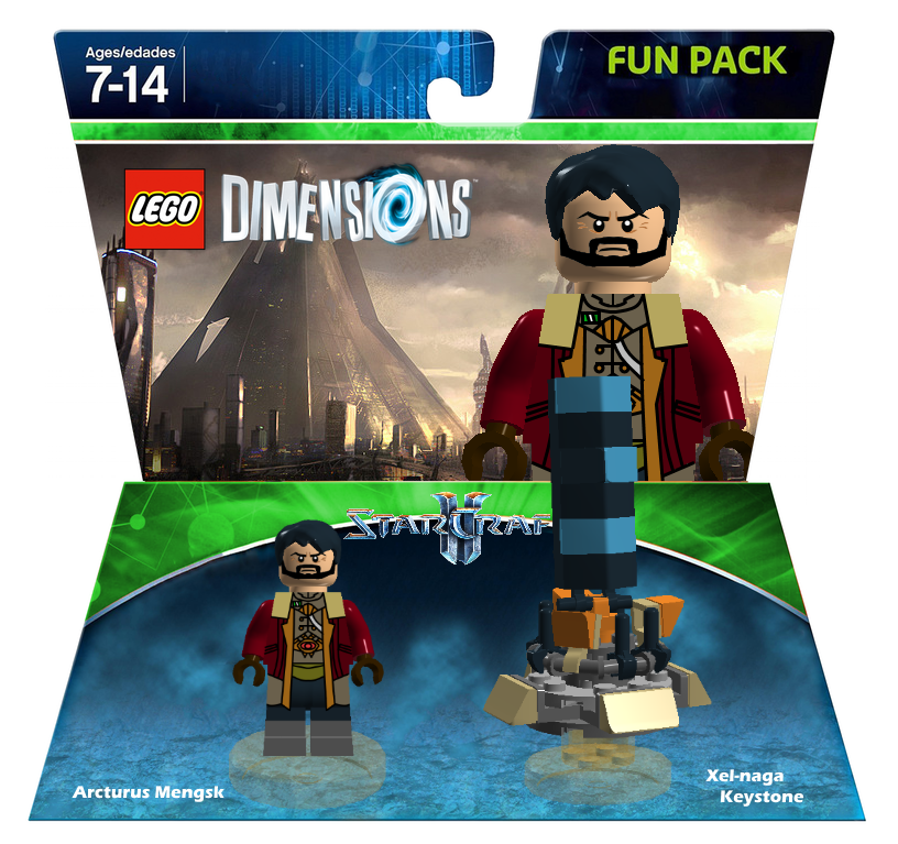 Starcraft 2 Fun Pack Xsizter LEGO Dimensions Customs Community