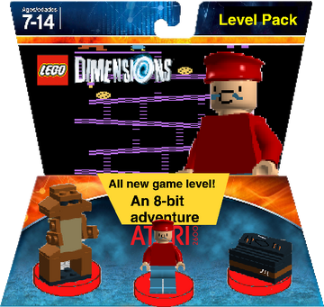 Atari Classics Level Pack DimensionalVoyage LEGO Dimensions
