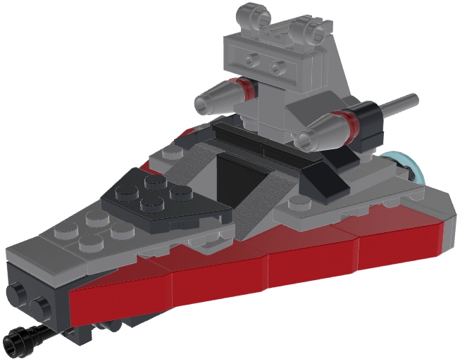 Xyston class Star Destroyer Micro CJDM1999 LEGO Dimensions