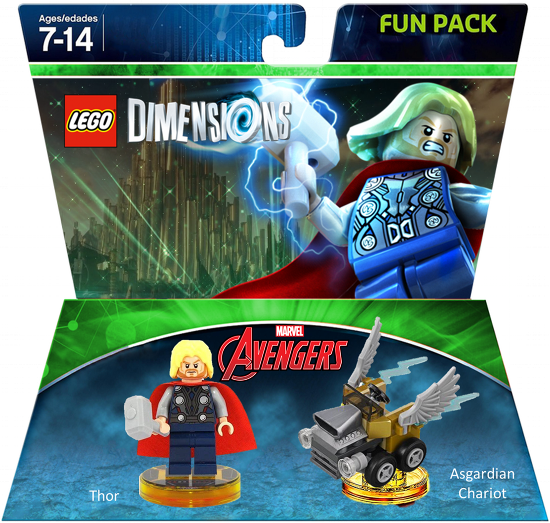 valse Forkert dominere Marvel Avengers Thor Fun Pack (Jedi501spider) | LEGO Dimensions Customs  Community | Fandom