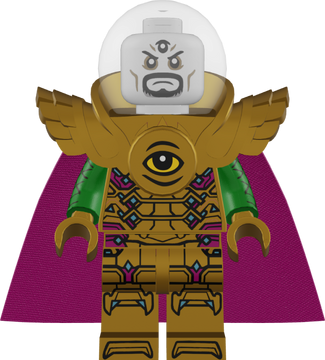 Lego custom mysterio top