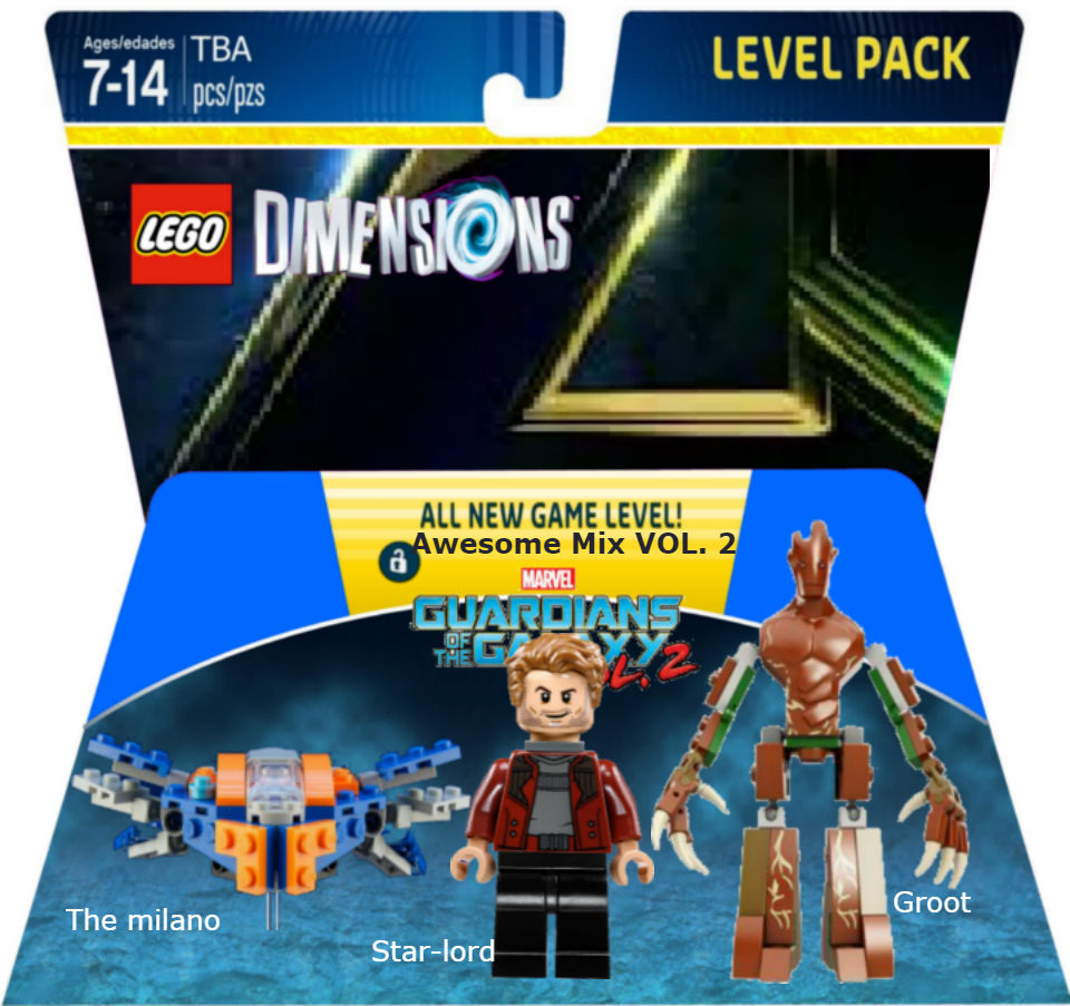 Vær sød at lade være basen desillusion Guardians of the Galaxy vol. 2 Level Pack (CutiePenguin2) | LEGO Dimensions  Customs Community | Fandom