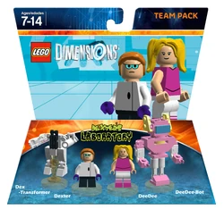 Dexter's Laboratory Team Pack (Xsizter) LEGO Dimensions Customs